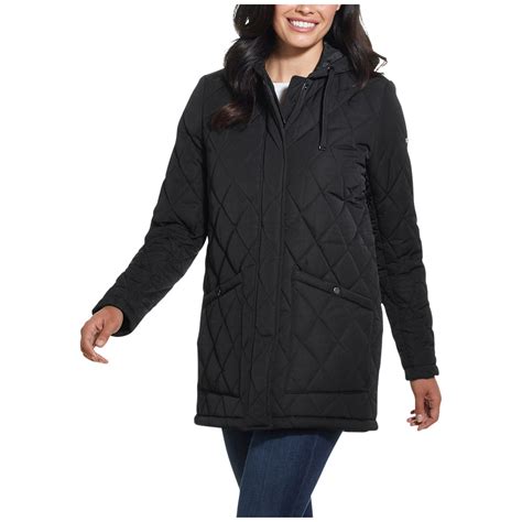 Select Options. $42.99. Nautica Ladies' Heavy Puffer Jacket with Fur. (0) Compare Product. Select Options. $99.99. Karl Lagerfeld Ladies' Belted Wool Blend Coat. (38).