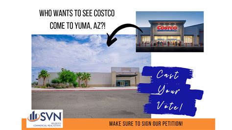 Costco yuma. Costco is a warehouse club that offers a wide range of quality products and savings. On its website, you can find the store finder option at the top of the home page, where you can locate the nearest store to your address. You can also shop online and pick up in store, check the member support, renew your membership and more. Discover everything that … 