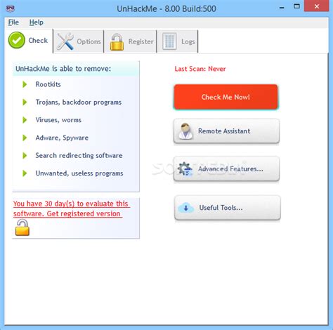 Independent download of Unhackme 9.10 Make 610 Moveable
