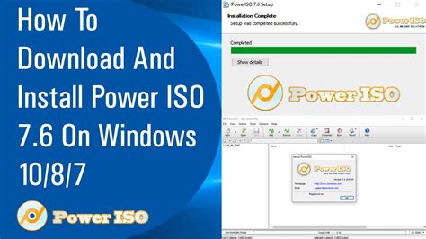 Independent Update of Moveable Poweriso 7.0