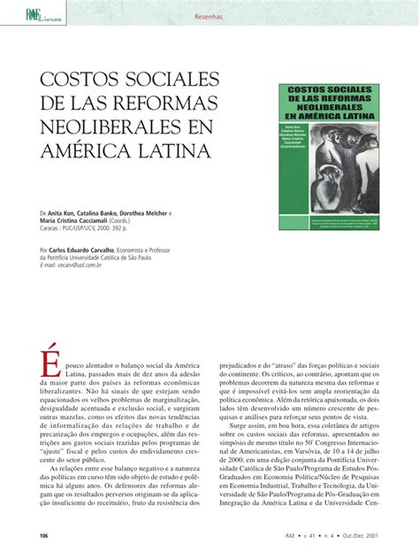 Costos sociales de las reformas neoliberales en américa latina. - Microsystems acupuncture the complete guide ear scalp mouth hand.