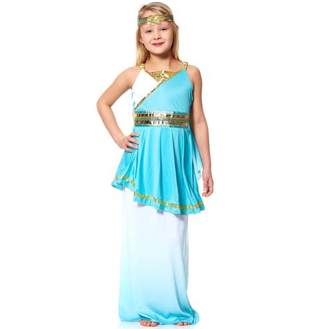 Costume Dea greca - bianco/blu - Kiabi - 22.00€