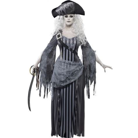 Costume Pirata fantasma donna più terrificante di Halloween