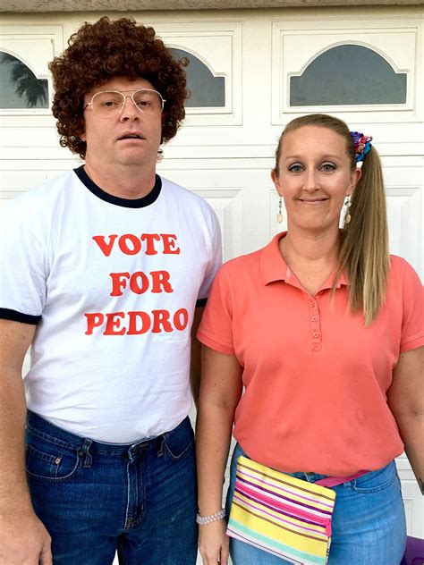 Costume deb napoleon dynamite. Jan 20, 2020 · All we needed from there was a kiddo up for some acting, a white button up shirt, clip on tie and, of course, the classic Napoleon Dynamite wig and glasses. Voila, a funny picture you will cherish forever. For the party day costume, our Napoleon wore a “Vote for Pedro” shirt, blue jeans, and moon boots. Thankfully, these are easy to find on ... 