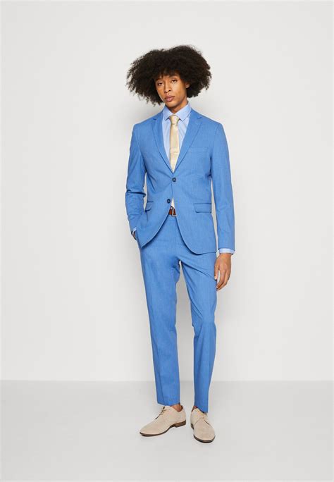 Costume homme bleu roi zara