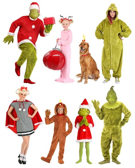 Costumes of the grinch. Adult The Grinch Premium Costume. Buy New $189.99. or 4 interest-free payments of $47.50 with Information. Made By Us Exclusive. Size. Select a Size. Small - $189.99 Only 3 left! Medium - $189.99 Only 3 left! Large - $189.99 X-Large - $189.99. View Adult Plus Sizes. Quantity. View Size Chart. Add to Cart Add to Cart. Save For Later. Item ... 