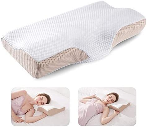 CosyTech Cervical Memory Foam Pillows for Sleeping, …