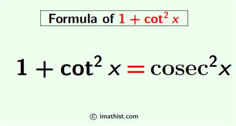 Cot 2x formula.  Free Pre-Algebra, Algebra, Trigonometry, Calculus, Geometry, Statistics and Ch...