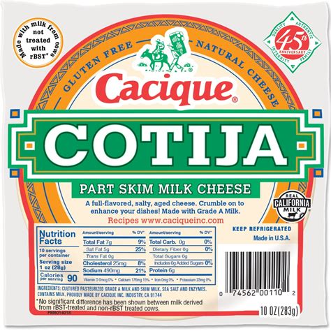 Publix Inside publix, you will find Cotija Cheese