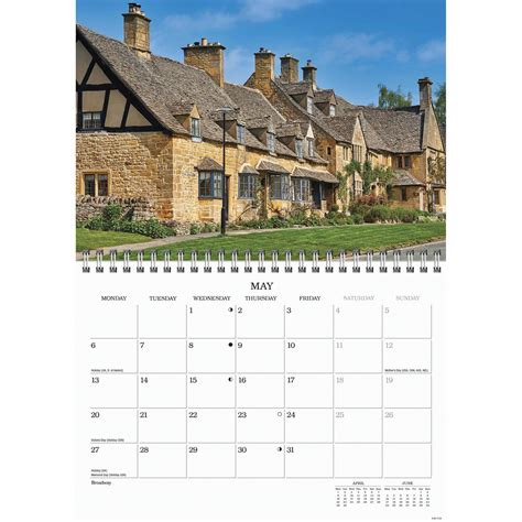 Cotswolds Slim Calendar 2024 by Carousel Calendars 240699