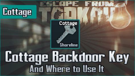 Cottage back door key Escape From Tarkov