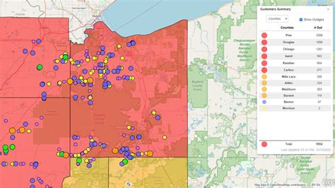 Spectrum Outage Report in Cottage Grove, Washington County, Minn