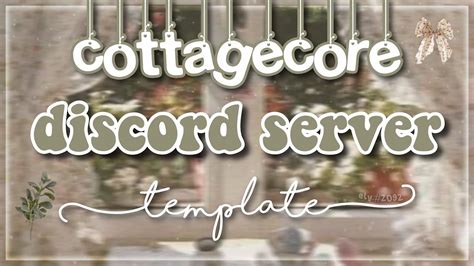 Cottagecore Discord Server Template