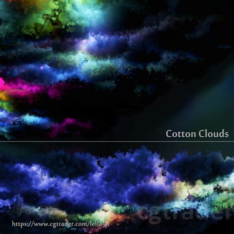 Cotton Clouds Ceiling 3D model CGTrader