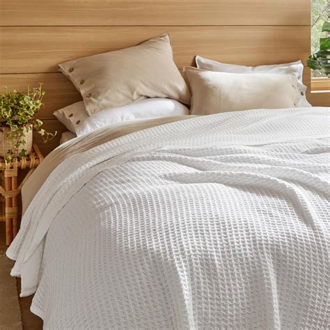 Cotton Waffle Weave Throw Blanket Wayfair