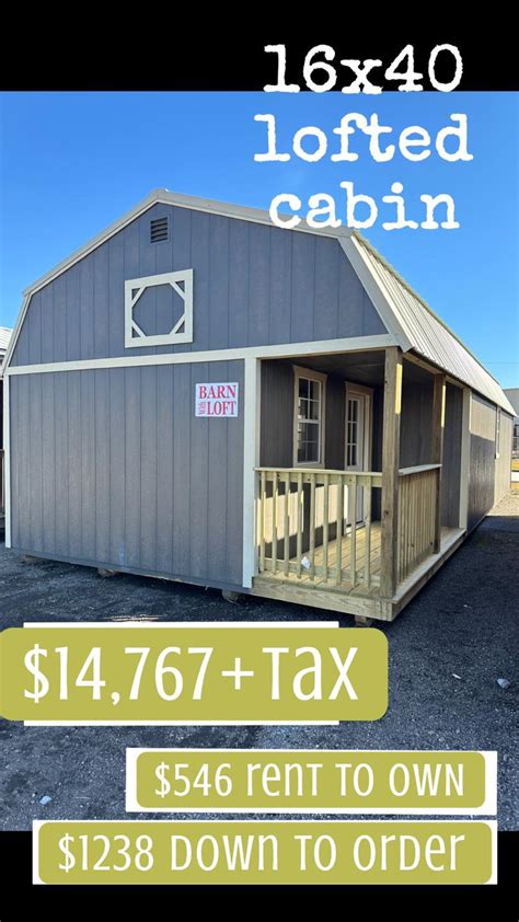 Home | Cotton State Barns. Free Delivery and Setup Within 50 Miles. 90-Days Same as Cash. 6-Year Warranty. Limited Lifetime Warranty. View Information on VIEW. Rent-To-Own.. 