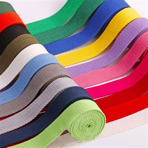 Cotton webbing strap.  MULTI-PURPOSE: Strong and flexible, this webbing is...