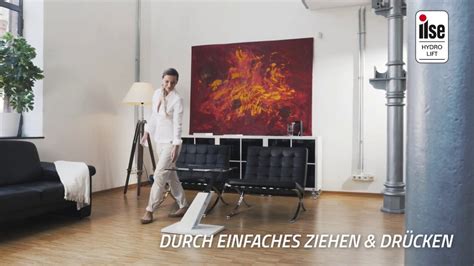 Couchtisch von Vierhaus mit Hydro-Lift - YouTube