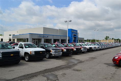 Enter make, model, year, body style, transmission, mileage and price and let Coughlin Chevrolet of Pataskala find your next new vehicle. Coughlin Chevrolet of Pataskala; Sales 740-919-3038; Service 740-739-9044; Parts 740-739-9980; Fleet; 9000 E Broad St SW Pataskala, OH 43062; Service. Map. Contact. Coughlin Chevrolet of Pataskala. …. 