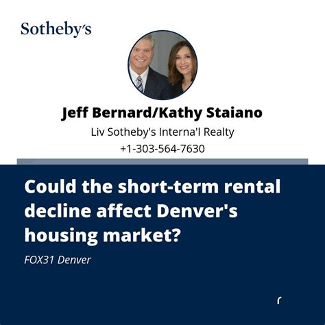 Could the short-term rental decline affect Denver's housing market?