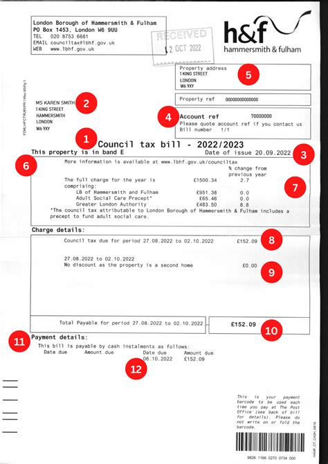 Council Tax in LL13 0UY