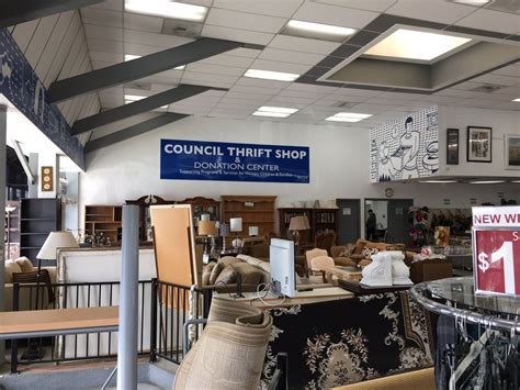 Council thrift shop. Image via . Council Thrift Shops are located in multiple neighborhoods around LA including one near the Melrose Trading Post.Council was founded by the National Council of Jewish Women, a group that invests their profits into services for the community so when you shop here you’re supporting a great cause.Council is usually … 