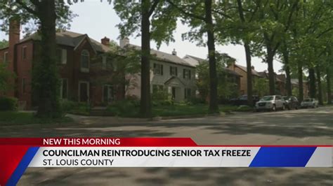 Councilman reintroducing senior tax freeze