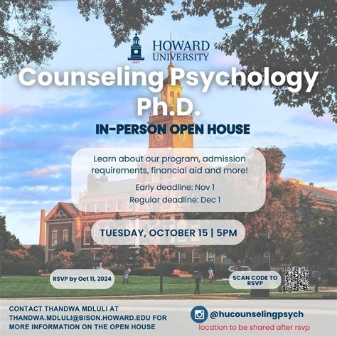 Counseling Psychology Program - Howard University