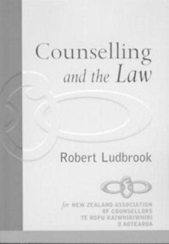 Counselling and the Law Robert Ludbrook Book Buy Now at …