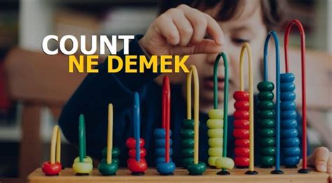 Count and draw ne demek
