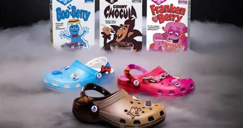 Count chocula crocs. This weekend, a cereal fan reported seeing the three classic cereals at a Sam's Club location. The 2021 boxes for each are retro designs, celebrating their big anniversary. Franken Berry and Count Chocula debuted in 1971, and are both similar to General Mills' Lucky Charms. Count Chocula is a chocolate-flavored cereal with … 