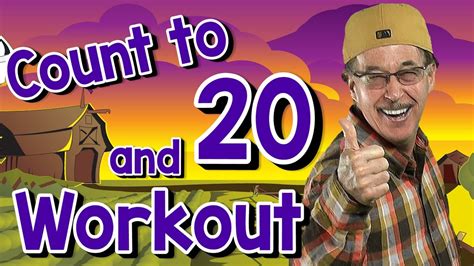 Count to 20 jack hartmann. Count by 10's and exercise with Jack Hartmann. Build your body and brain with this count by 10's video. Count by 10's to 100 and build your brain and body. ... 