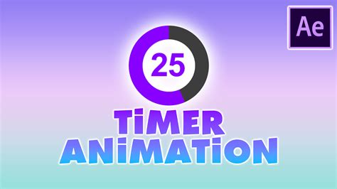 Countdown Timer After Effects EASY TUTORIAL Motion graphics