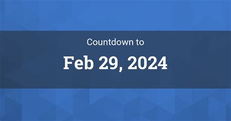 Countdown to February 11, 2024