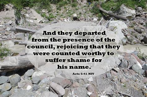 Counted Worthy to Suffer for Christ - Acts 5:41-42