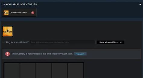 Counter strike inventory not available. Things To Know About Counter strike inventory not available. 