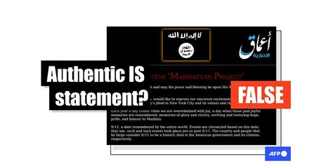 Counterfeit Islamic Group statement focuses on Mamdani's election