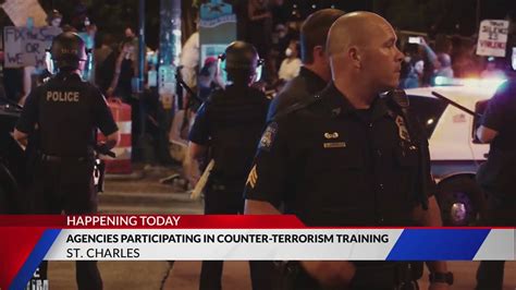 Counterterrorism training continuing today in St. Charles County