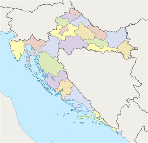 Counties of Croatia - Wikipedia