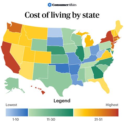 Counties with the lowest cost of living in Colorado