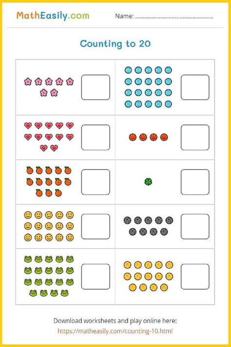 Counting & Number Recognition Game Early Education Zone