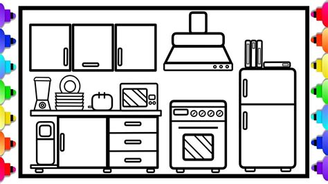 Counting Coloring Pages Creative Kitchen