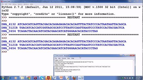 Counting GC Content Part4 Who to read FASTA formatted file using