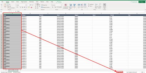 Counting Rows that Contain a certain word in powerbi