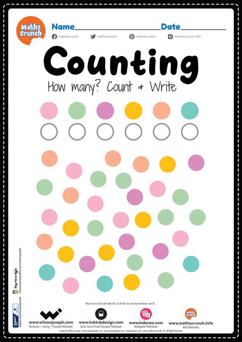 Counting Worksheets