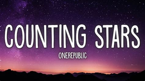 Counting stars lyrics