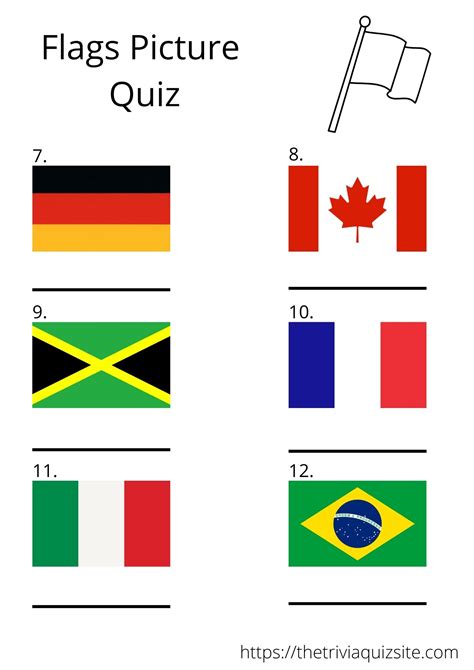 Countries flag quiz. Test your knowledge of country flags with this interactive quiz. You can choose to guess all 254 flags or play a competition quiz with other users and see the world results. 