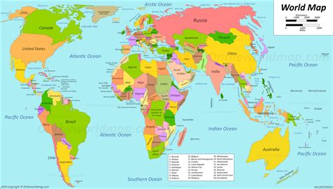 Countries that have names that are only four... Maps on the Web