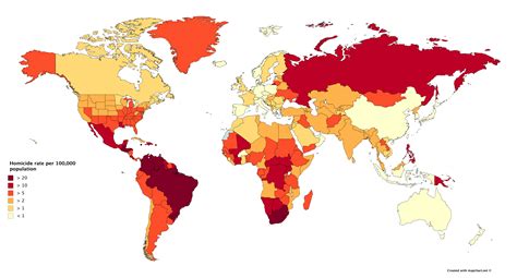 Brazil has one of the highest crime rates in the world. In 2020, the homicide rate was 23.6 per 100,000 inhabitants, which was actually a decrease from 2019. Violence between rival gangs is also a .... 