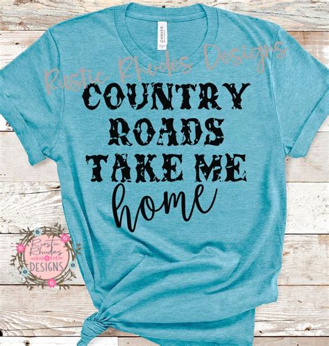 Country Shirt Svg - Etsy